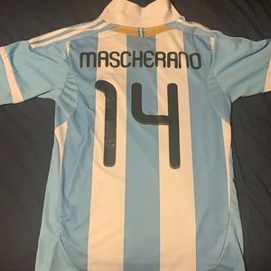 Argentina National Jersey Mascherano